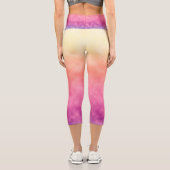 放射開花 カプリレギンス (裏面)