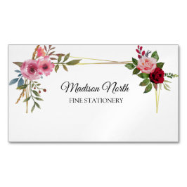 放射開花 |フローラ名刺 マグネット名刺