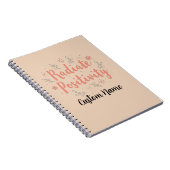 放射陽性フローラ太陽光線パーソナライゼーション ノートブック (右側)