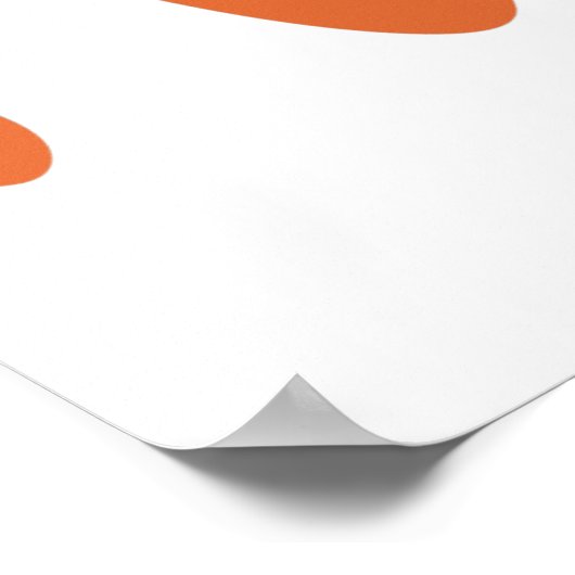 放射陽性 ポスター (角)