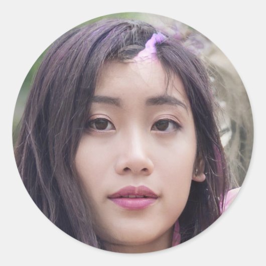 放射陽性 ラウンドシール (正面)