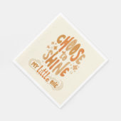 放射陽性：輝きを選択感動的 スタンダードランチョンナプキン (角)