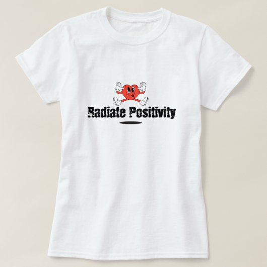 放射陽性 Tシャツ (デザイン正面)