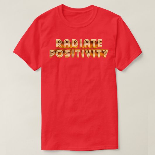 放射陽性 Tシャツ (デザイン正面)