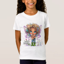 放射陽性Lil妖精キッズTシャツ