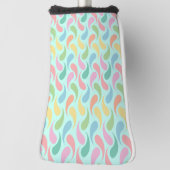 放射雨滴 ゴルフヘッドカバー (回転90)