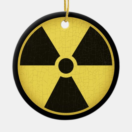 放射1 セラミックオーナメント (正面)