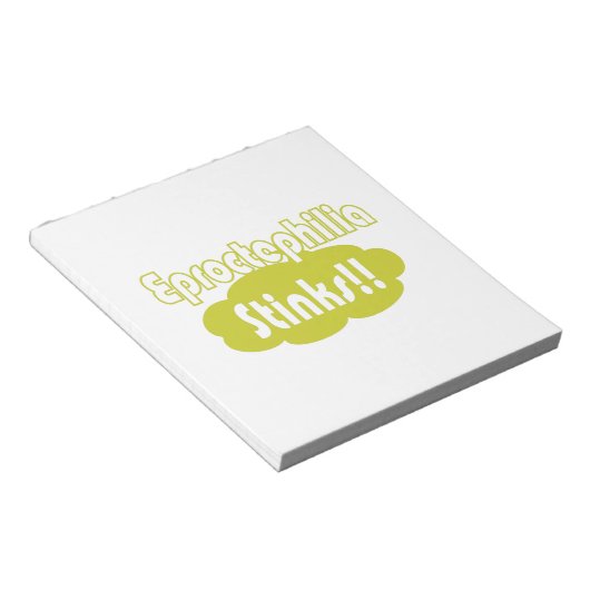 放屁癖最悪!! ノートパッド (アングル)