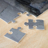 放棄されたアンティーク自動車 ジグソーパズル (側面)