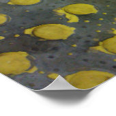 放棄されたイエロー棒つきキャンデー地下鉄 ポスター (角)