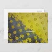 放棄されたイエロー棒つきキャンデー地下鉄 ポストカード (正面/裏面)