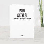 放棄されたカーニバル空の観覧車 カード (裏面)