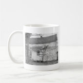 放棄されたハウスバードミュージックの編集 コーヒーマグカップ (左)