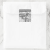 放棄されたハウスバードミュージックの編集 スクエアシール (バッグ)