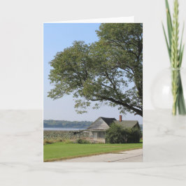 放棄されたハウスミシシッピ川イリノイ カード