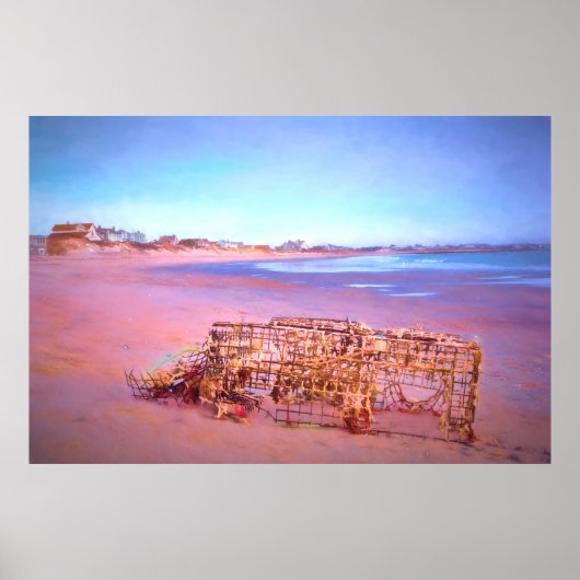 放棄されたビーチ ポスター (正面)