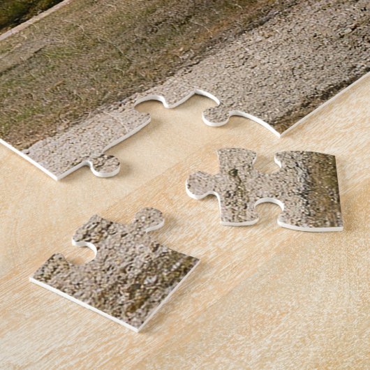 放棄されたファンタジーフランスのシャトー ジグソーパズル (側面)