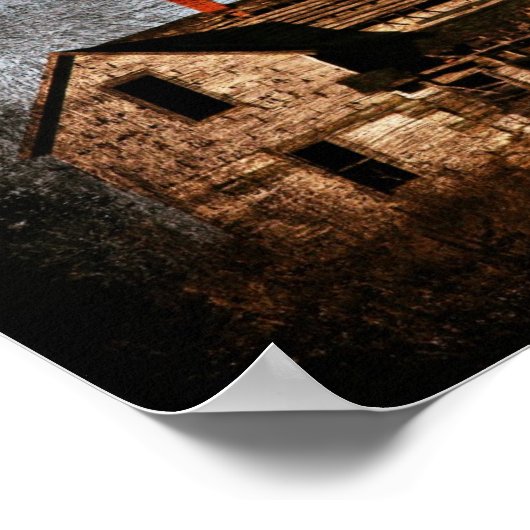 放棄されたファームハウス ポスター (角)