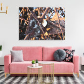 放棄されたフェンシング キャンバスプリント (インサイチュ (リビング))