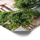 放棄されたマンションコロニアルメキシコ ポスター (角)