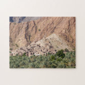 放棄されたヴィレッジビルカート – アルモウズ – オマーン ジグソーパズル (横)