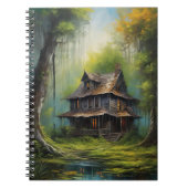 放棄された家は沼地の沈黙の中 ノートブック (正面)