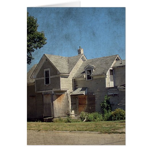 放棄された家 (正面)