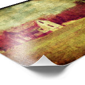 放棄された家 フォトプリント            (角)