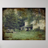 放棄された家 ポスター (正面)