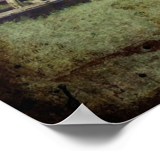 放棄された家 ポスター (角)