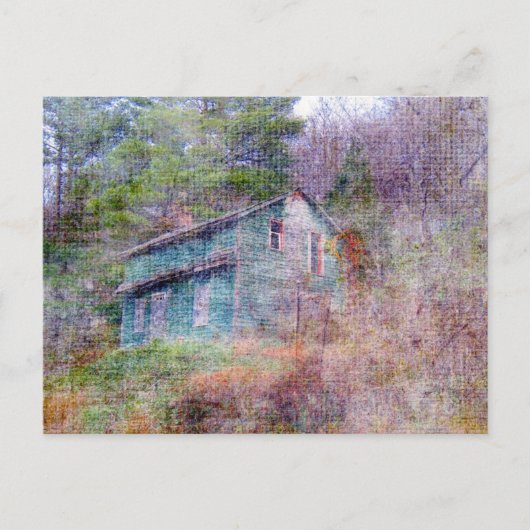 放棄された家 ポストカード (正面)