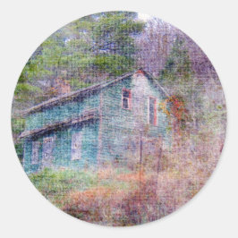 放棄された家 ラウンドシール