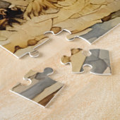 放棄された小屋 ジグソーパズル (側面)