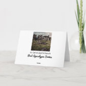 放棄された建物ポストアポカリプス カード (裏面)