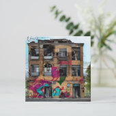 放棄された建物抽象芸術AIアート (スタンド正面)