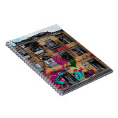 放棄された建物抽象芸術AIアート ノートブック (右側)