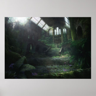 放棄された建物 ポスター