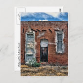 放棄された建物 ポストカード (正面/裏面)