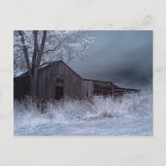 放棄された建物 ポストカード (正面)