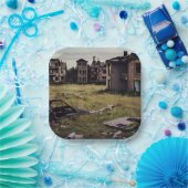 放棄された建物 | Apocalypse破壊後 ペーパープレート (パーティー)