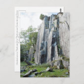 放棄された採石場ティルベルスワイトカード ポストカード (正面/裏面)