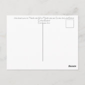 放棄された採石場ティルベルスワイトカード ポストカード (裏面)