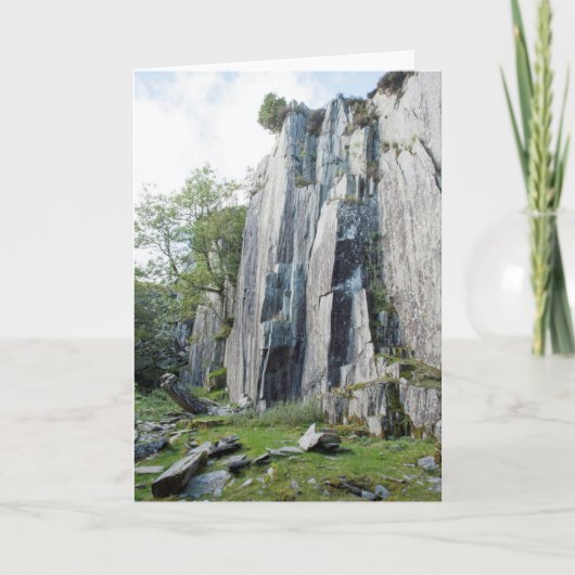 放棄された採石場ティルベルスワイト カード (正面)