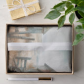 放棄された教会8ティッシュペーパー 薄葉紙 (ギフト)