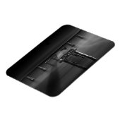 放棄された波止場アットレイクモンロー マグネット (左側)