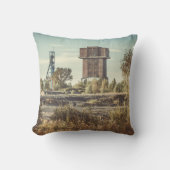 放棄された炭鉱 クッション (正面)