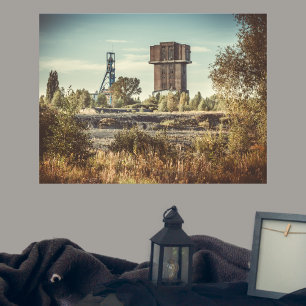 放棄された炭鉱 ポスター