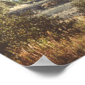 放棄された炭鉱 ポスター (角)