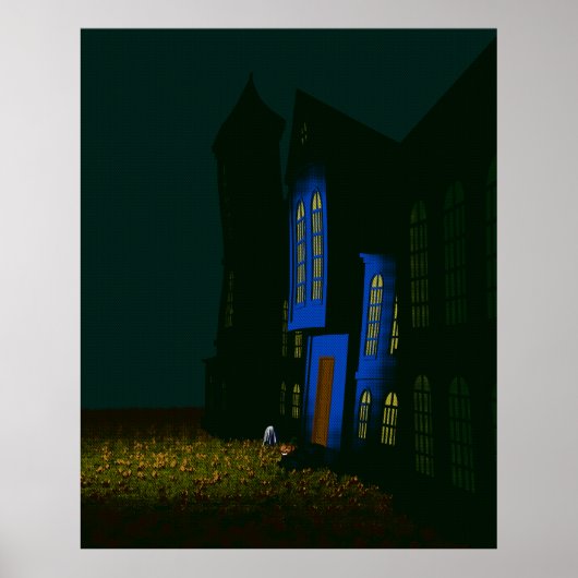 放棄された荘園のエコー ポスター (正面)