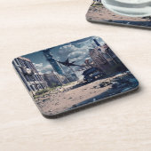 放棄された都市 | Post Apocalypse Dystopian World コースター (左側)